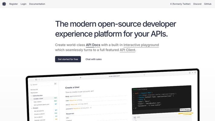 Scalar API