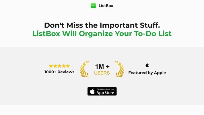 ListBox（注：已经是最简化的产品名称）