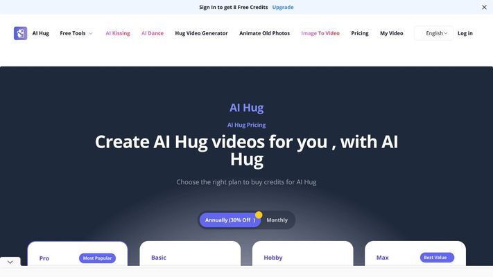 AI Hug - Free Online AI Hug Video Generator