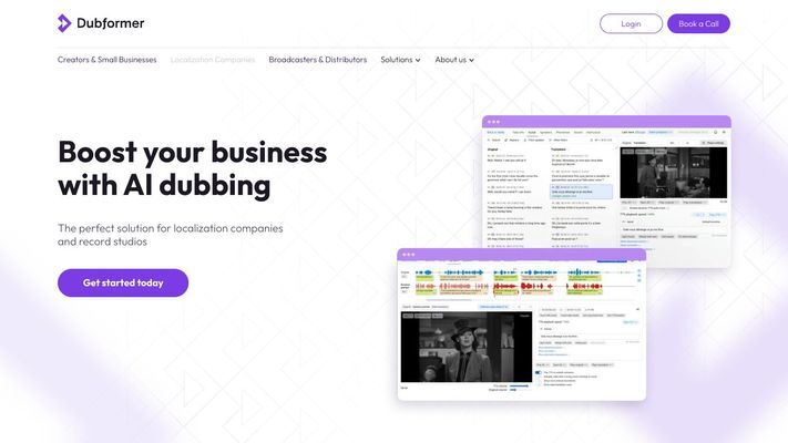 Dubformer — #1 AI Dubbing Solution for Media