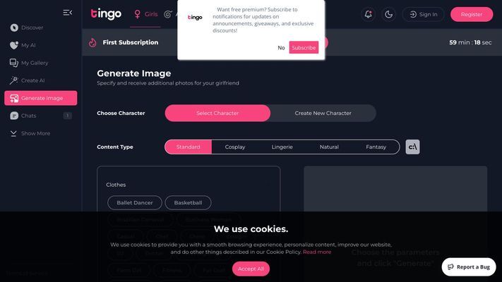 Tingo - Create Your Own AI Girlfriend