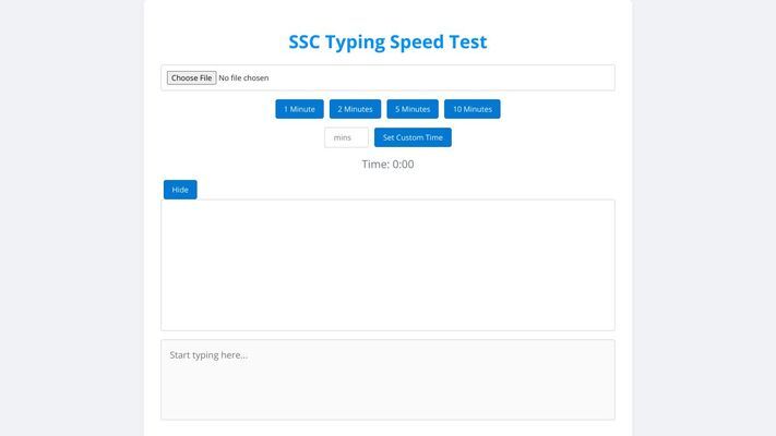 TypingSpeedTest