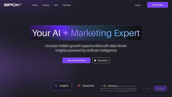 Spok by Forum3 | Elevate your Marketing with AI-Powered Insights