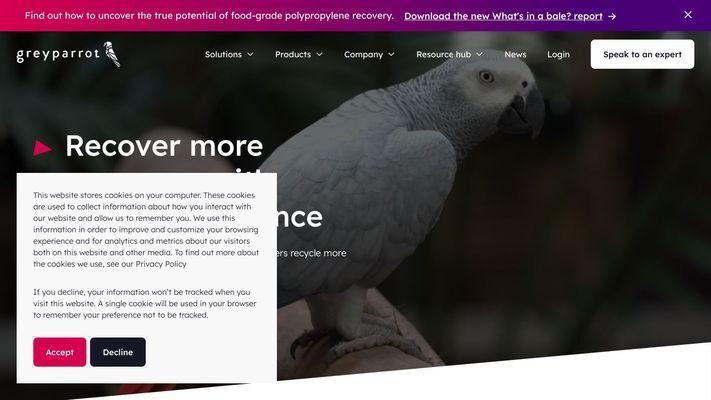 Greyparrot waste intelligence
