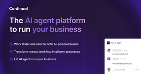 Continual | The AI Agent Platform To Run Your Business