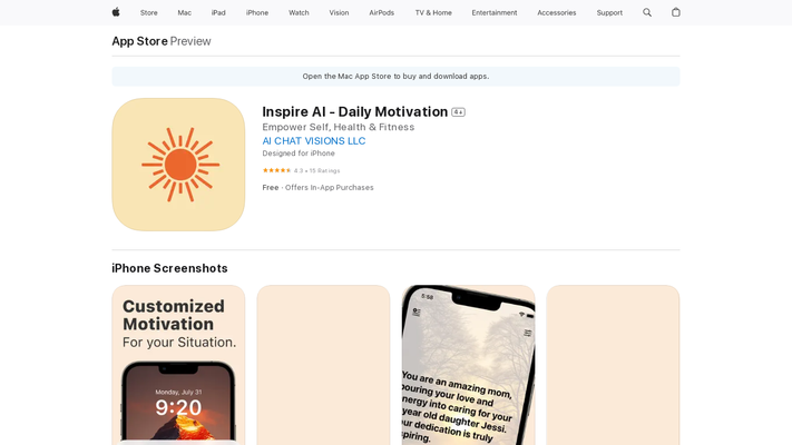 Inspire AI - Daily Motivation