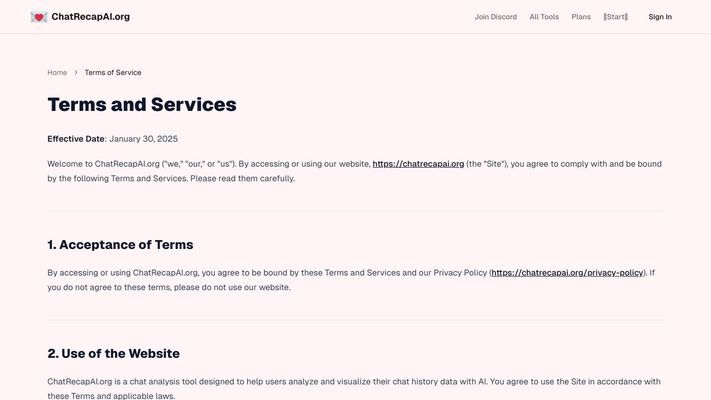 Chat Recap AI - Online Free NoSignup - Your AI Chat Analysis