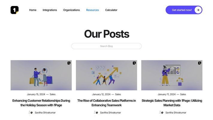 1Page | Your Sidekick For Every Meeting