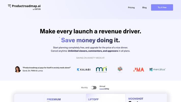 Product Roadmap | Connect Roadmaps to Revenue