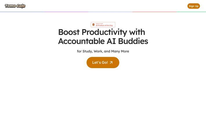 Tomo Cafe - AI Productivity Companion