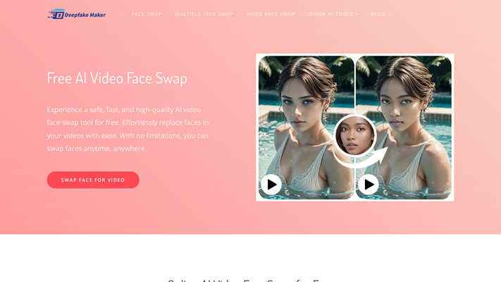 100% Free Face Swap AI Online for Photos & Videos - Deepfake Maker