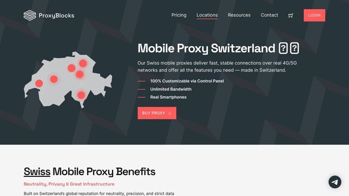 5G Mobile Proxy