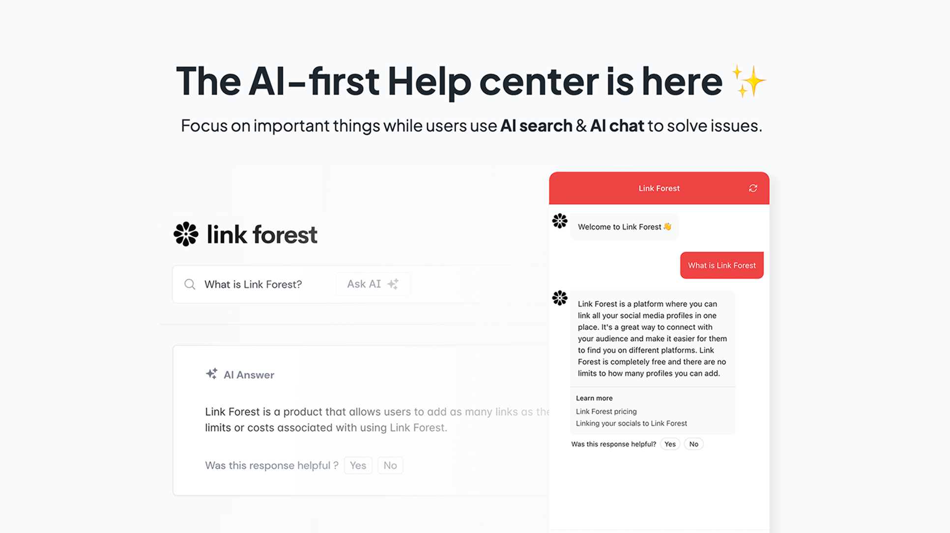 Customer Support Knowledge Base powered by AI