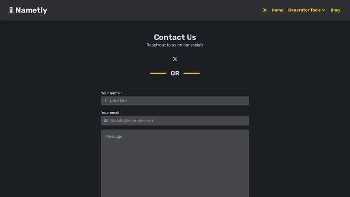 Domain Name Generator