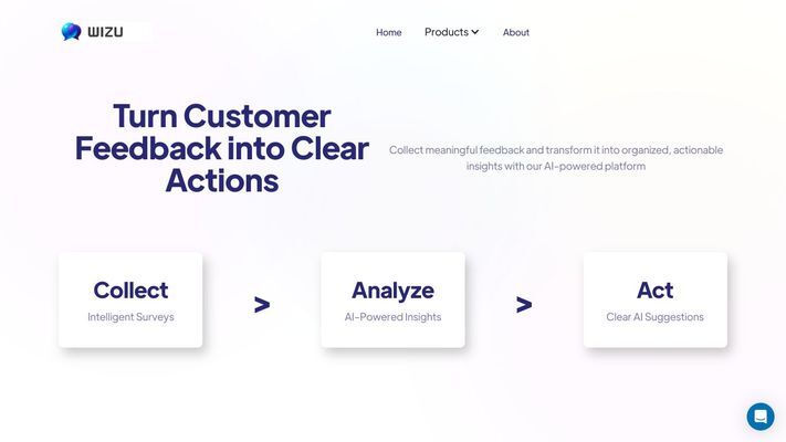 Wizu: AI-Powered Conversational Surveys for Enhanced Customer Feedback - Optimize Your Customer Experience Management