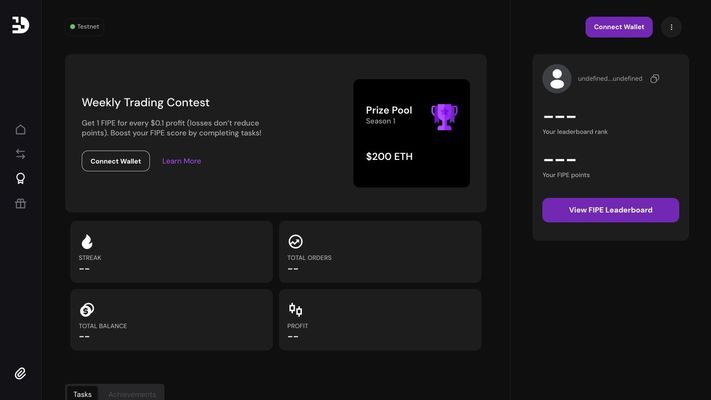Defipe | Perpetual DEX for crypto indexes & unique markets