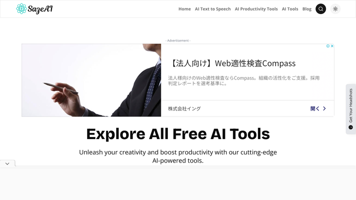 Saze AI: Free AI Writing, Image Generation, and Creative Tools Hub