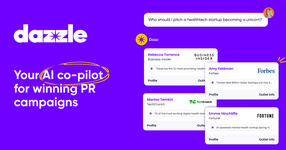 Dazzle — Your AI co-pilot for winning PR campaigns