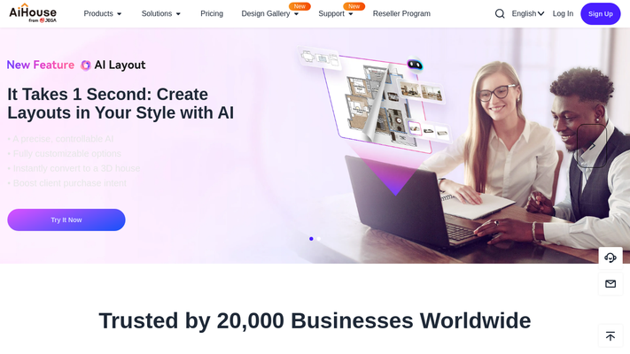 AiHouse: AI-Powered 3D Interior Design & Manufacturing Software