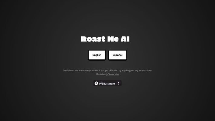 Roast Me AI