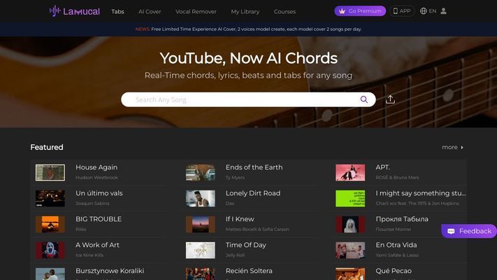 Lamucal - Tabs & Chords for Any Song