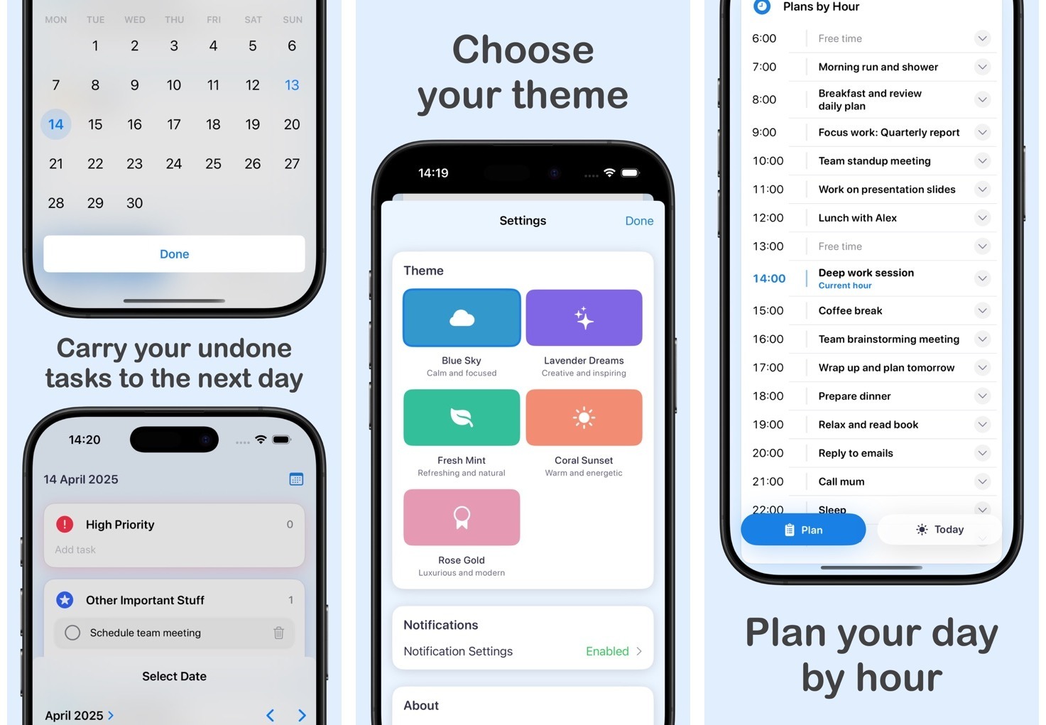 Mergeek发布了精选产品ClearDay - Easy daily planner