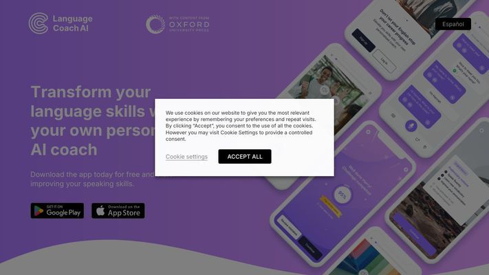 Language Coach AI – Transform your Language skills with your own personalised coach