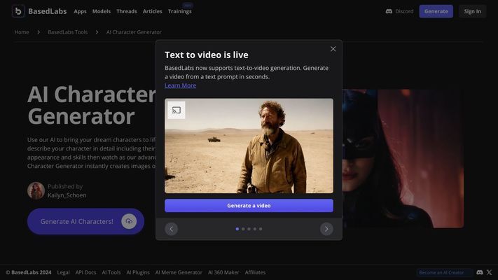 BasedLabs.ai | AI video powerhouse and community