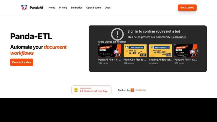 PandaETL - Automate your document workflows