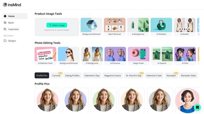 AI Photo Editing: Instantly Remove Backgrounds & More | insMind