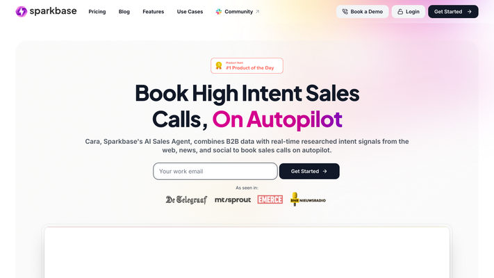 Sparkbase.ai - Discover AI Sales Magic
