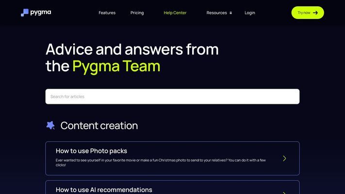 Pygma – Personal AI social media manager