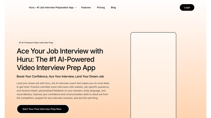 Ace Your Job Interview with Huru | #1 AI-Powered Interview Prep App