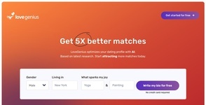 LoveGenius - Magic AI that generates your Tinder & Bumble Bio