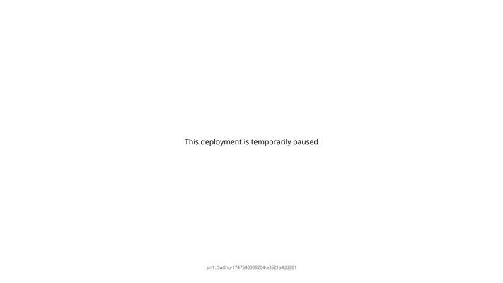 Deployment Paused