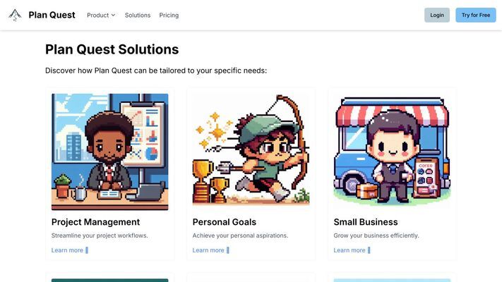 Plan Quest - Transform Goals into Achievements