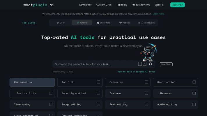 whatplugin.ai · The #1 Best Custom GPTs List of 2024