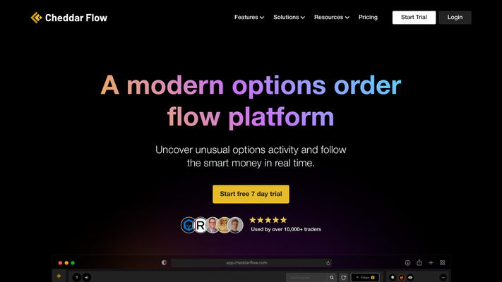 A Modern Options Order Flow Platform