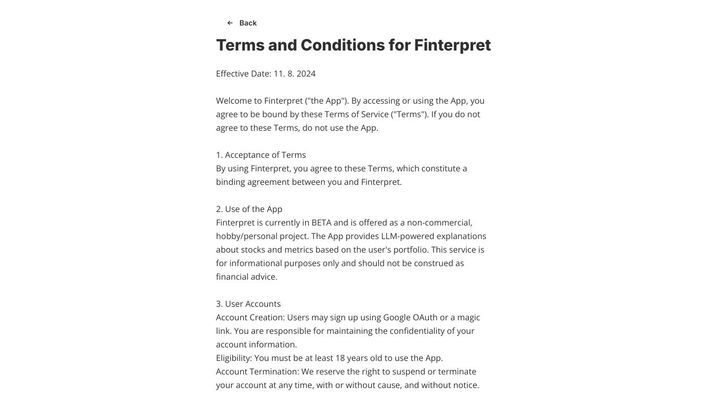 Finterpret