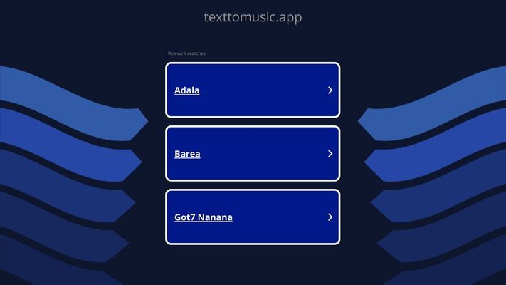 texttomusic
