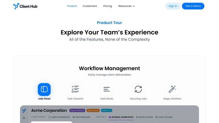 Client Hub