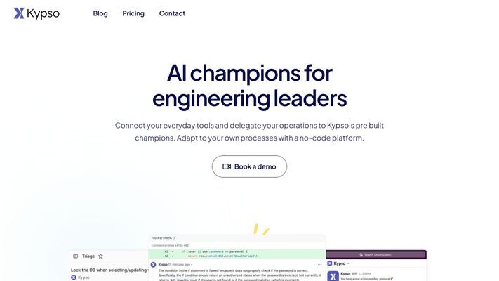 Kypso | AI champions for software teams