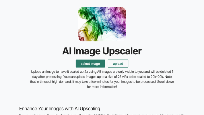 Free AI Image Enhancer