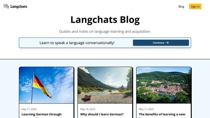 langchats