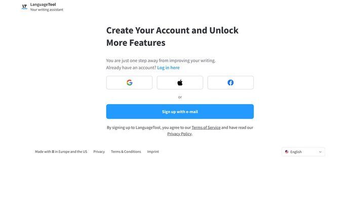 Free Grammar Checker - LanguageTool