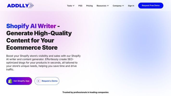 Addlly AI - Get Custom AI Agents For Brand Marketing