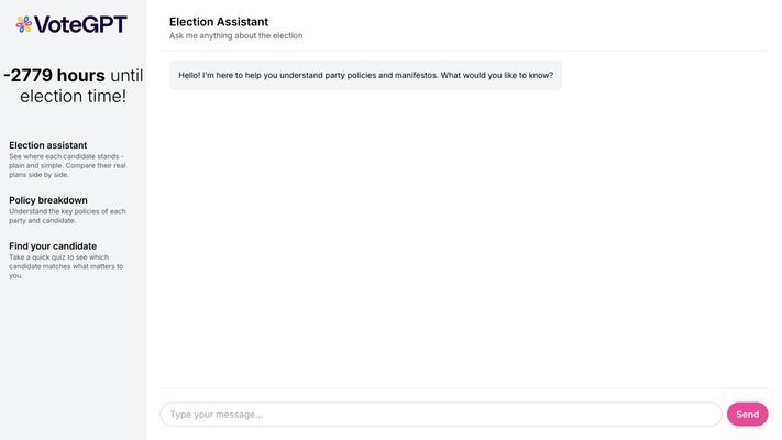 VoteGPT - Your Election Assistant