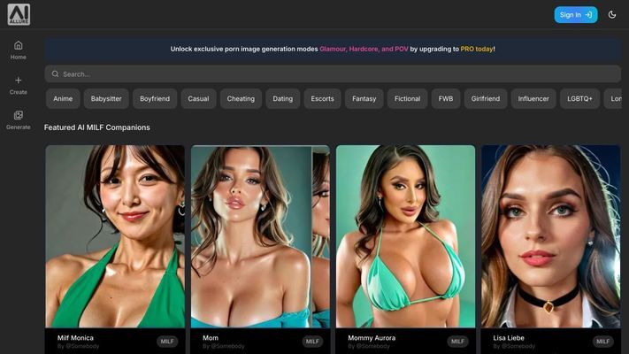 AI Companion & Personalized Virtual Girlfriend