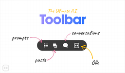 Olle - AI Toolbar & Chat assistant