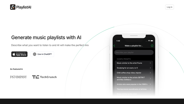 AI Playlist Maker - PlaylistAI